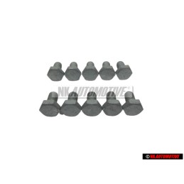 10x Genuine VW Hexagon Bolt - N 90529301