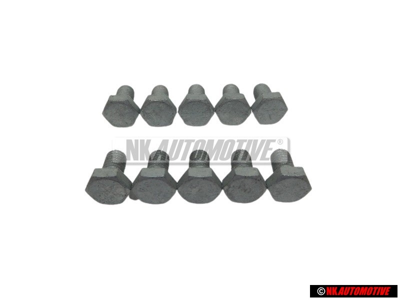 10x Genuine VW Hexagon Bolt - N 90529301