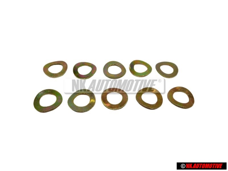 10x Genuine VW Spring Washer - N 0122265
