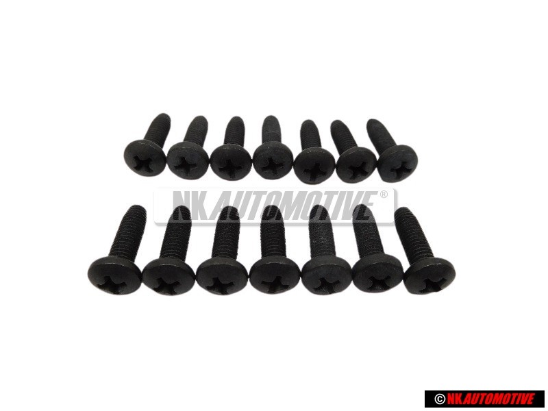 14x Genuine VW Panel Screw - N 90434501