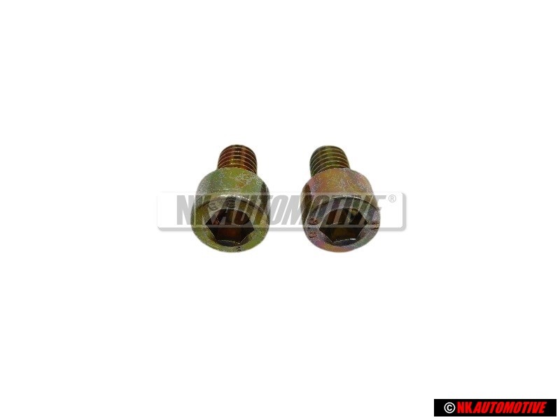 2x Genuine VW Socket Head Bolt With Hexagon Socket Head - N 0147506
