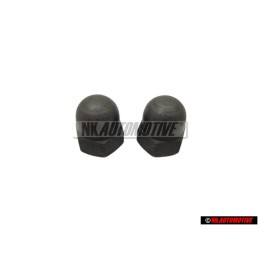 2x Genuine VW Front Seat Rail Frame Stop Bolt Domed Cap Nut M6 - N 0111214