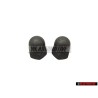 2x Genuine VW Front Seat Rail Frame Stop Bolt Domed Cap Nut M6 - N 0111214