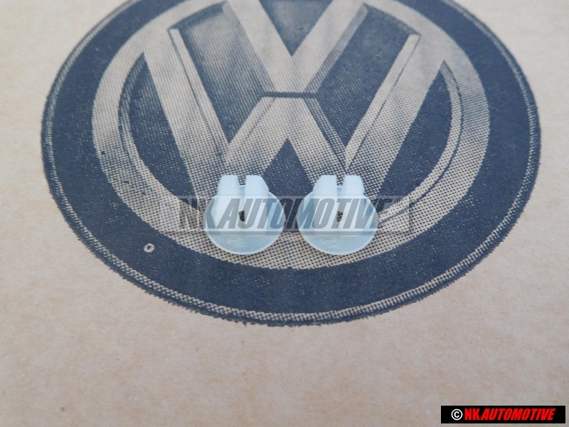 2x Genuine VW Screw Expanding Lock Nut Retainer - 155809966