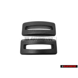 2x Genuine VW Recaro Seat Lever Suround Trim - 191881607A
