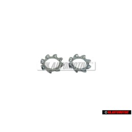 2x Genuine VW Front Seat Backrest Adjuster Toothed Washer - N 0121272