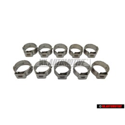 10x Genuine VW Clamp - N 10083401