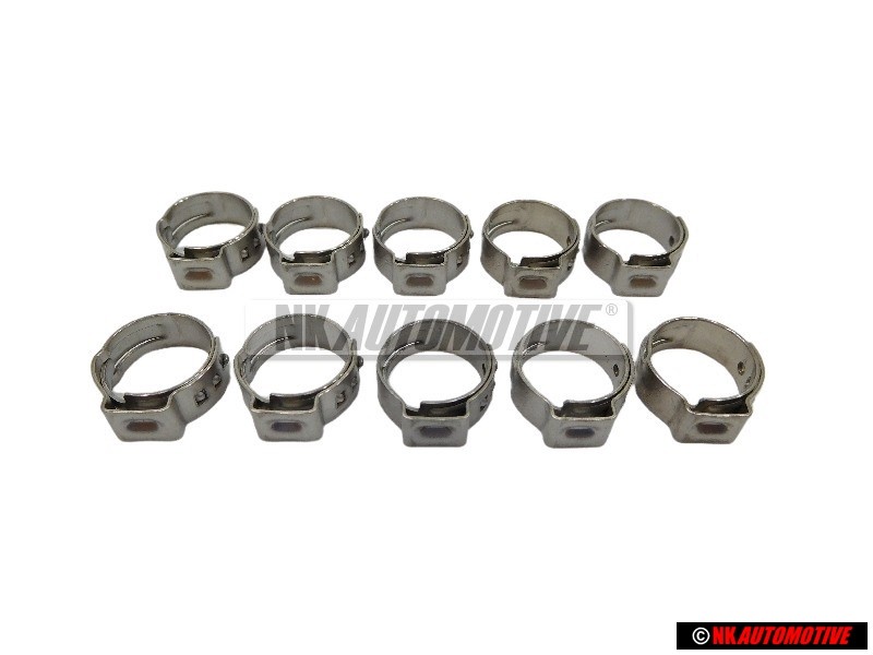 10x Genuine VW Clamp - N 10083401