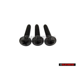3x Genuine VW Oval Head Panel Screw - N 10404701