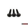 3x Genuine VW Oval Head Panel Screw - N 10404701