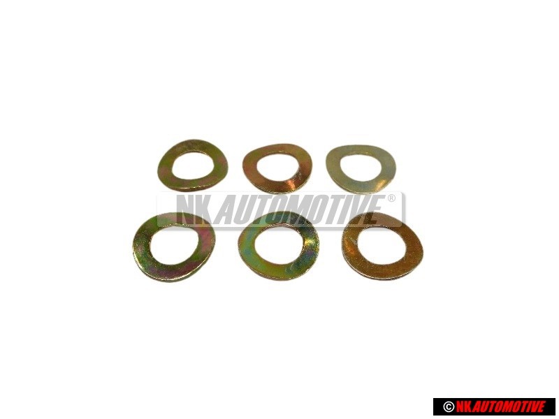 6x Genuine VW Spring Washer - N 0122265