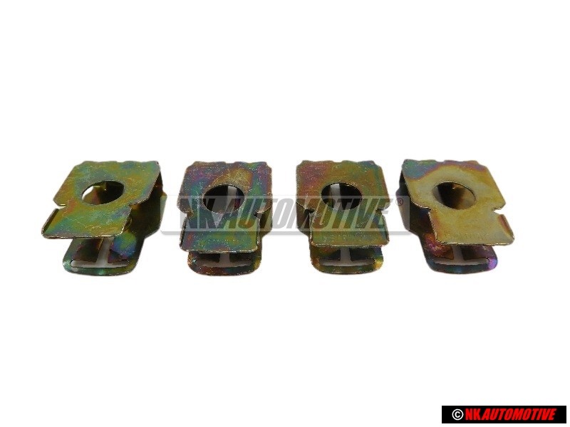 4x Genuine VW Speed Nut - 191201280A