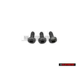 3x Genuine VW Oval Head Panel Screw - N 0139771