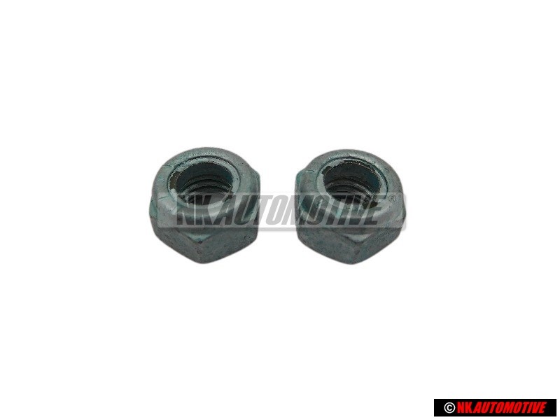 2x Genuine VW Self Locking Hexagon Nut M8 - N 0111849