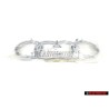 Genuine Audi Rings Front Grill Badge Emblem Chrome - 4D0853605
