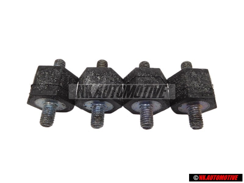 4x Genuine VW Bonded Rubber Bush - 191201256