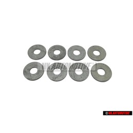 8x Genuine VW Washer - N 01166615