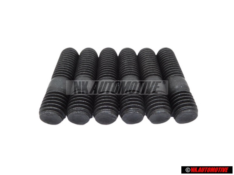 6x Genuine VW Threaded Pin - N 0445203