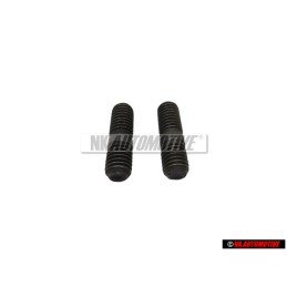 2x Genuine VW Threaded Pin - N 0445113