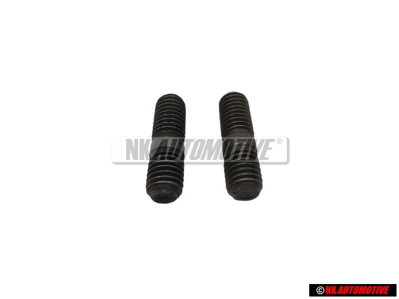 2x Genuine VW Threaded Pin - N 0445113