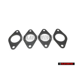 4x Genuine VW Exhaust Manifold To Head Sealing Gasket - 027129589A