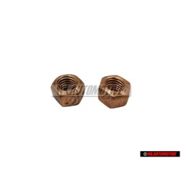 2x Genuine VW Hexagon Nut Self Locking - N 90085001