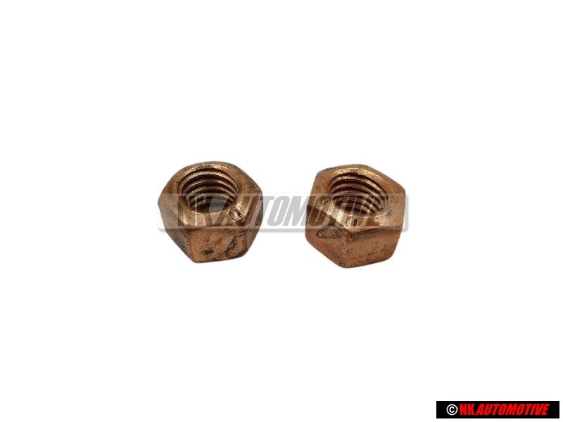 2x Genuine VW Hexagon Nut Self Locking - N 90085001