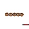 5x Genuine VW Hexagon Nut Self Locking - N 90085001