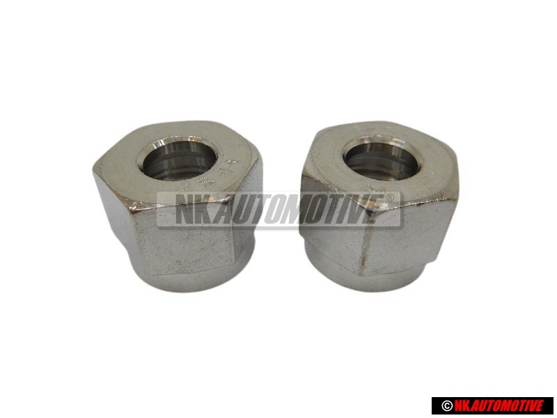 2x Genuine VW Union Nut - N 0210222