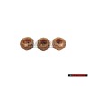 3x Genuine VW Hexagin Nut, Self-Locking - N 0221469