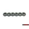 6x Genuine VW Hexagon Nut, Self-Locking - N 10209005