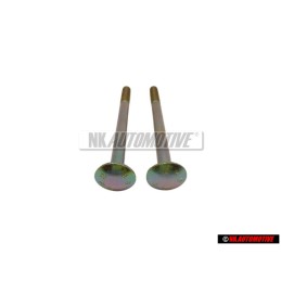 2x Genuine VW Flat Round Head Bolt - N 10016801