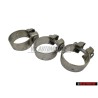 3x Genuine VW Exhaust Clamp 59.5 - 1H0253139D