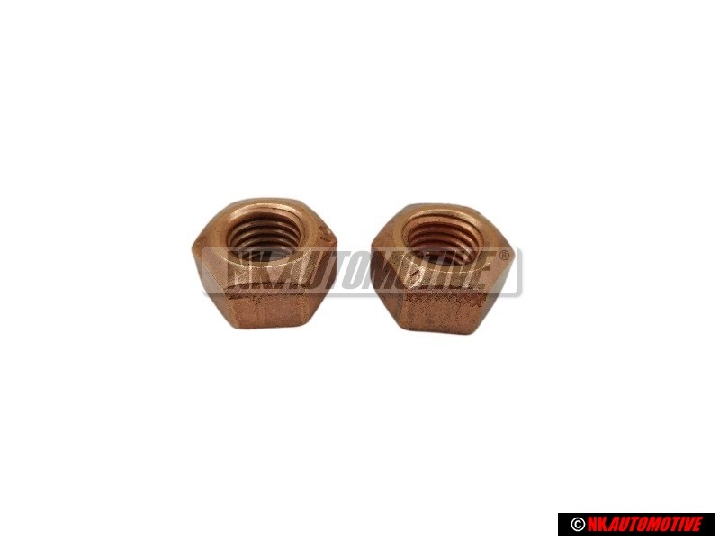 2x Genuine VW "Hexagon Nut, Self-Locking" - N 0221464