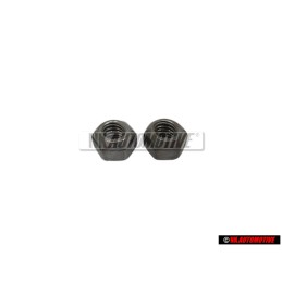 2x Genuine VW "Hexagon Nut, Self-Locking" - N 02214811