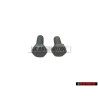 2x Genuine VW Hexagon Bolt M6x15 - N 01021527