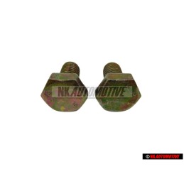 2x Genuine VW Hexagon Bolt - N 0102516