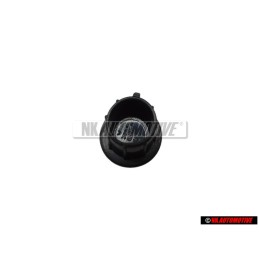 Genuine VW Cover Cap Satin Black - 6K0867197 B41