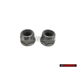 2x Genuine VW Hexagon Nut Self Locking - N90635001