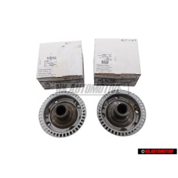 2x Genuine VW Wheel Hub With Rotor - 357407613B