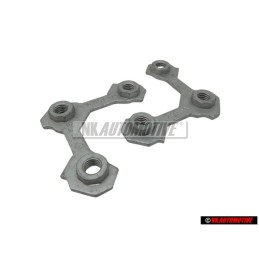 2x Genuine VW Retaining Plate - 1J0407175B