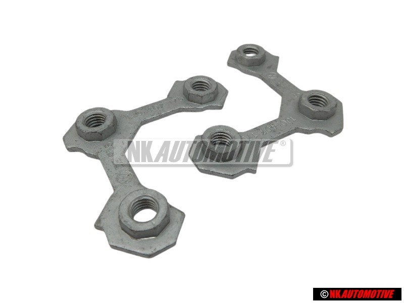 2x Genuine VW Retaining Plate - 1J0407175B