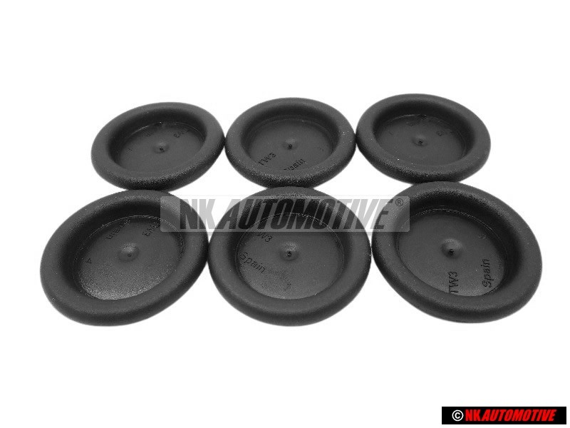 6x Genuine VW Bungs - 8D0803583L