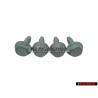 4x Genuine VW Bumper Carrier Hexagon Bolt M10x33 - N 90309201