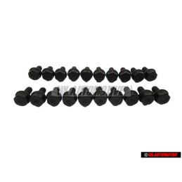 20x Genuine VW Hex Collared Bolt - N 90008401