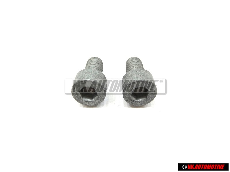 2x Genuine VW Socket Head Bolt With Hexagon Socket Head - N 0147074