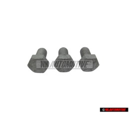 3x Genuine VW Bolt Hexagon Head Self Locking - N 0102279