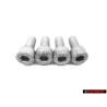 4x Genuine VW Socket Head Hexagon Bolt Self Locking M8x20 - N 01471015