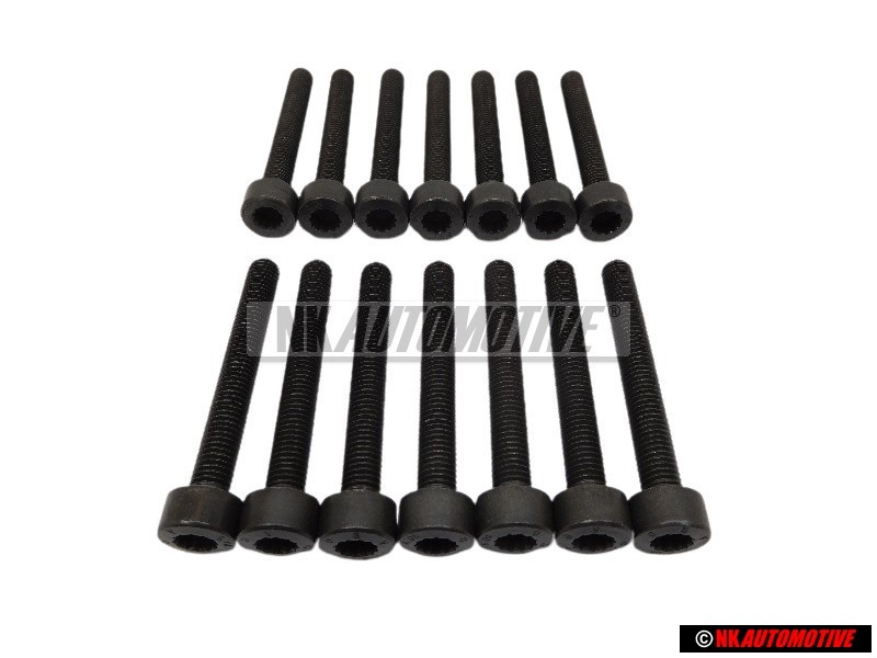 14x Genuine VW Socket Head Bolt With Inner Multipoint Head - N 90365801