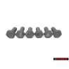 6x Genuine VW Hexagon Bolt M6x15 - N 01021527